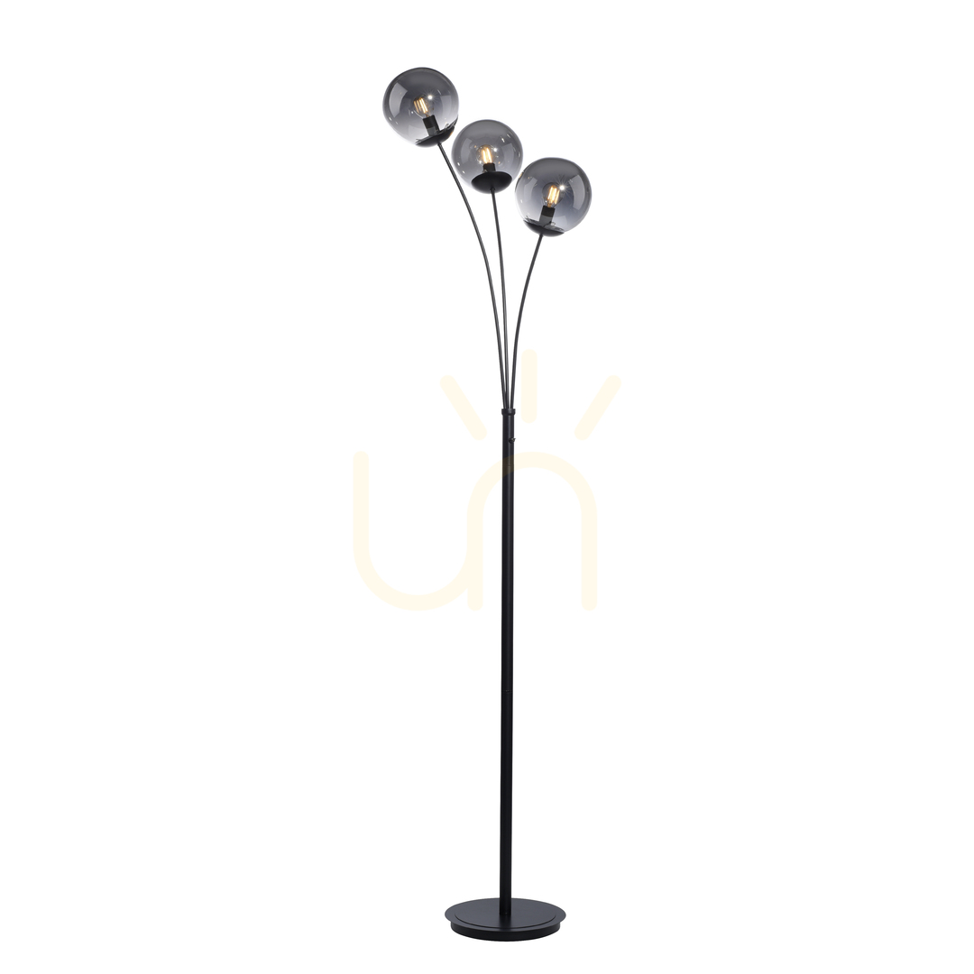 View BIG WIDOW Floor Lamp 14603-18 Black 3xE14. BIG WIDOW Floor Lamp 14603-18 Black 3xE14.