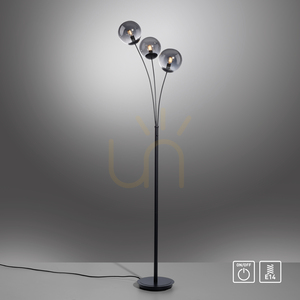 BIG WIDOW Floor Lamp 14603-18 Black 3xE14. 10 BIG WIDOW Floor Lamp 14603-18 Black 3xE14. small 10