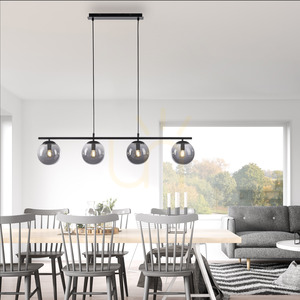 BIG WIDOW Pendant Lamp 14604-18 Black 4xE14. small 2