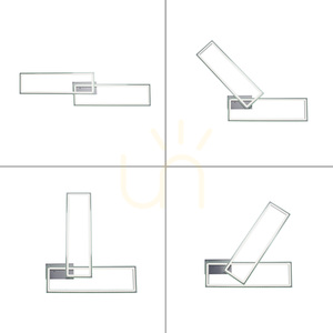Plafond FELIX60 14635-55 Silver 2xLED small 13