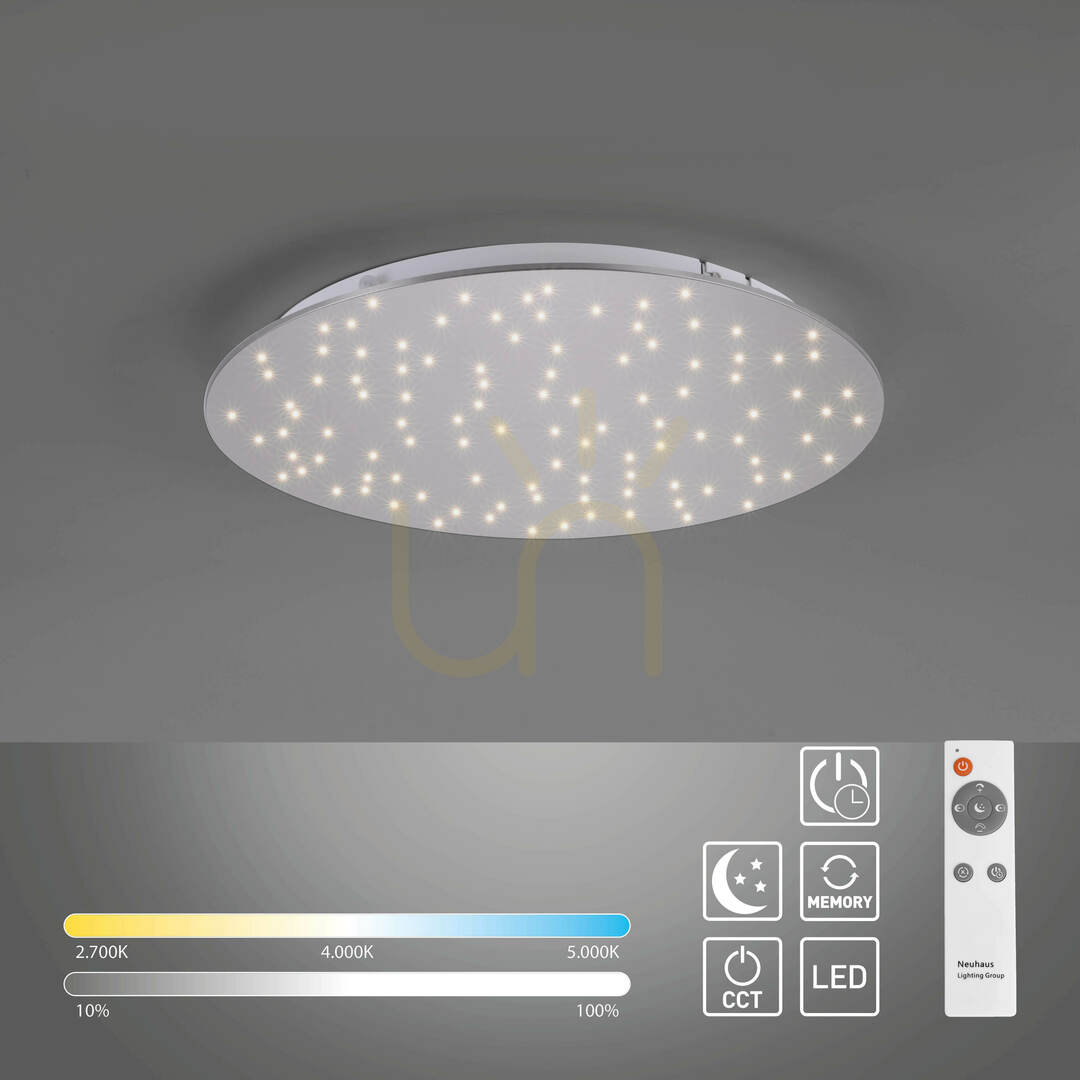 Show SPARKLE Plafond 14673-55 Silver 1xLED SPARKLE Plafond 14673-55 Silver 1xLED