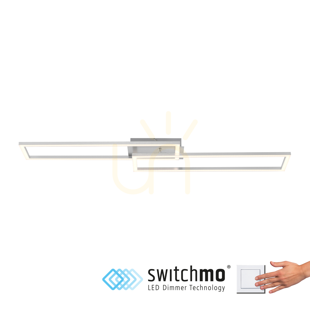 View Plafond IVEN 14691-55 Silver 1xLED Plafond IVEN 14691-55 Silver 1xLED