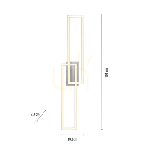 Plafond IVEN 14691-55 Silver 1xLED 7 Plafond IVEN 14691-55 Silver 1xLED small 7