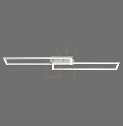 Check Plafond IVEN 14691-55 Silver 1xLED
