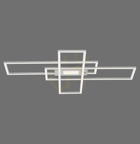 Check ASMIN Plafond 14693-55 Silver 1xLED
