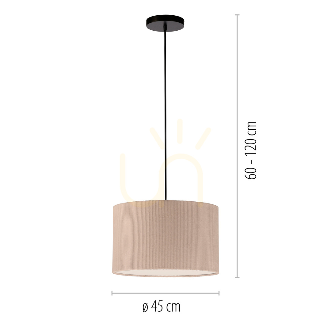 Display GREEN DURO Pendant Lamp 14892-39 Beige 1xE27 GREEN DURO Pendant Lamp 14892-39 Beige 1xE27