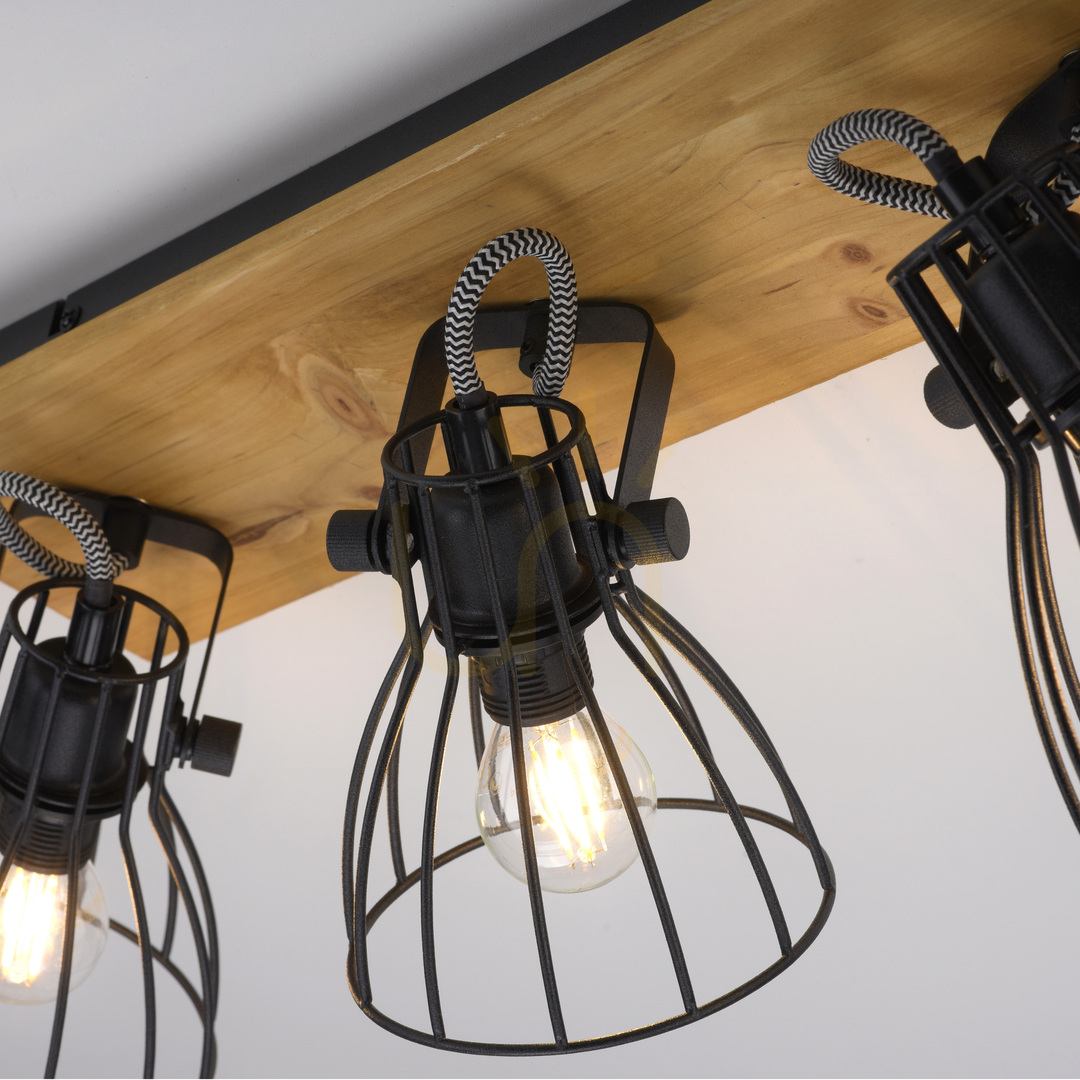 Preview TARO Plafond 15119-18 Black 3xE14 TARO Plafond 15119-18 Black 3xE14