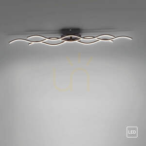 WAVE Plafond 15166-18 Black 1xLED 12 WAVE Plafond 15166-18 Black 1xLED small 12