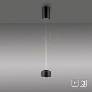 Zuma Line BALLINI 15260-18 black LED pendant light 7 W small 10