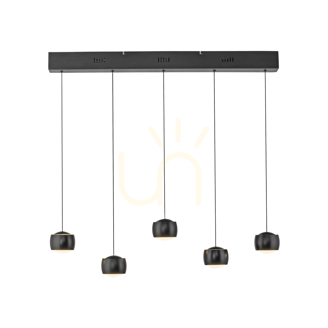 Display BALLINI Pendant Lamp 15262-18 Black 5xLED BALLINI Pendant Lamp 15262-18 Black 5xLED