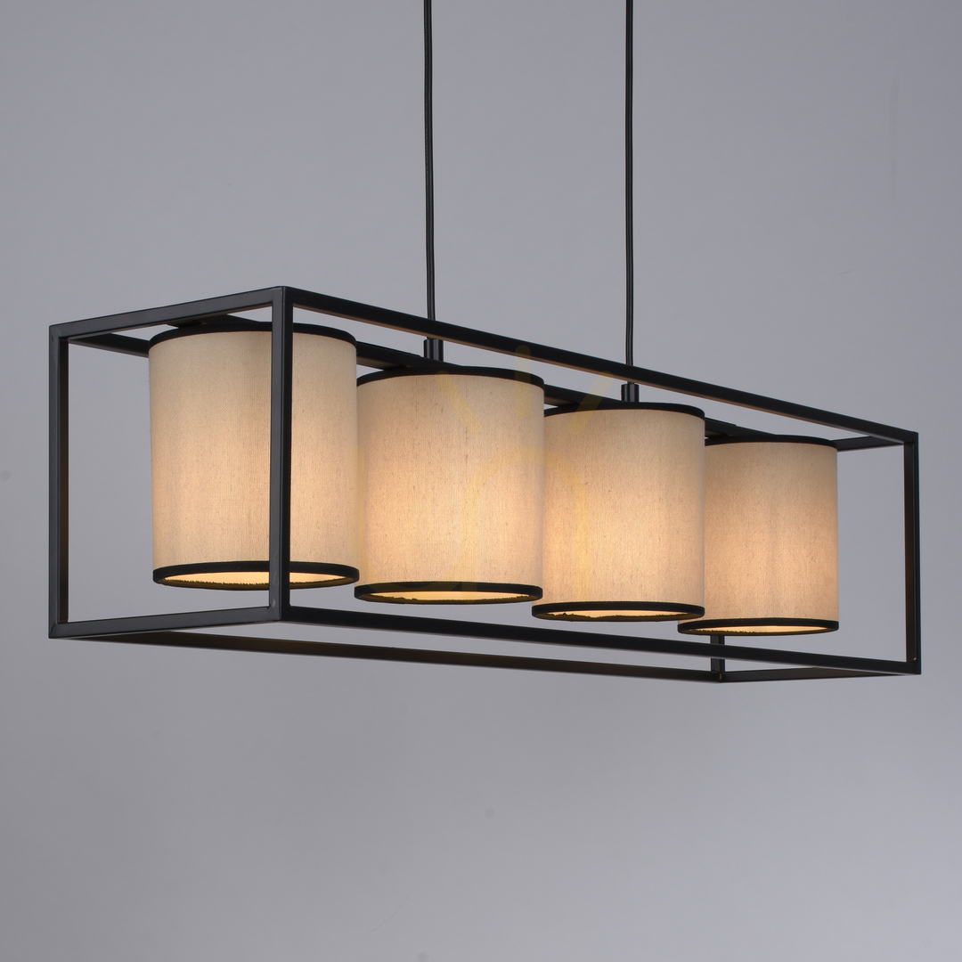 Check RAVEN Pendant Lamp 15305-18 Beige 4xE27 RAVEN Pendant Lamp 15305-18 Beige 4xE27