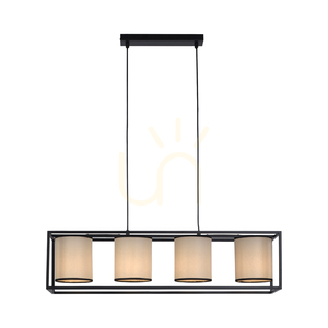 RAVEN Pendant Lamp 15305-18 Beige 4xE27 7 RAVEN Pendant Lamp 15305-18 Beige 4xE27 small 7