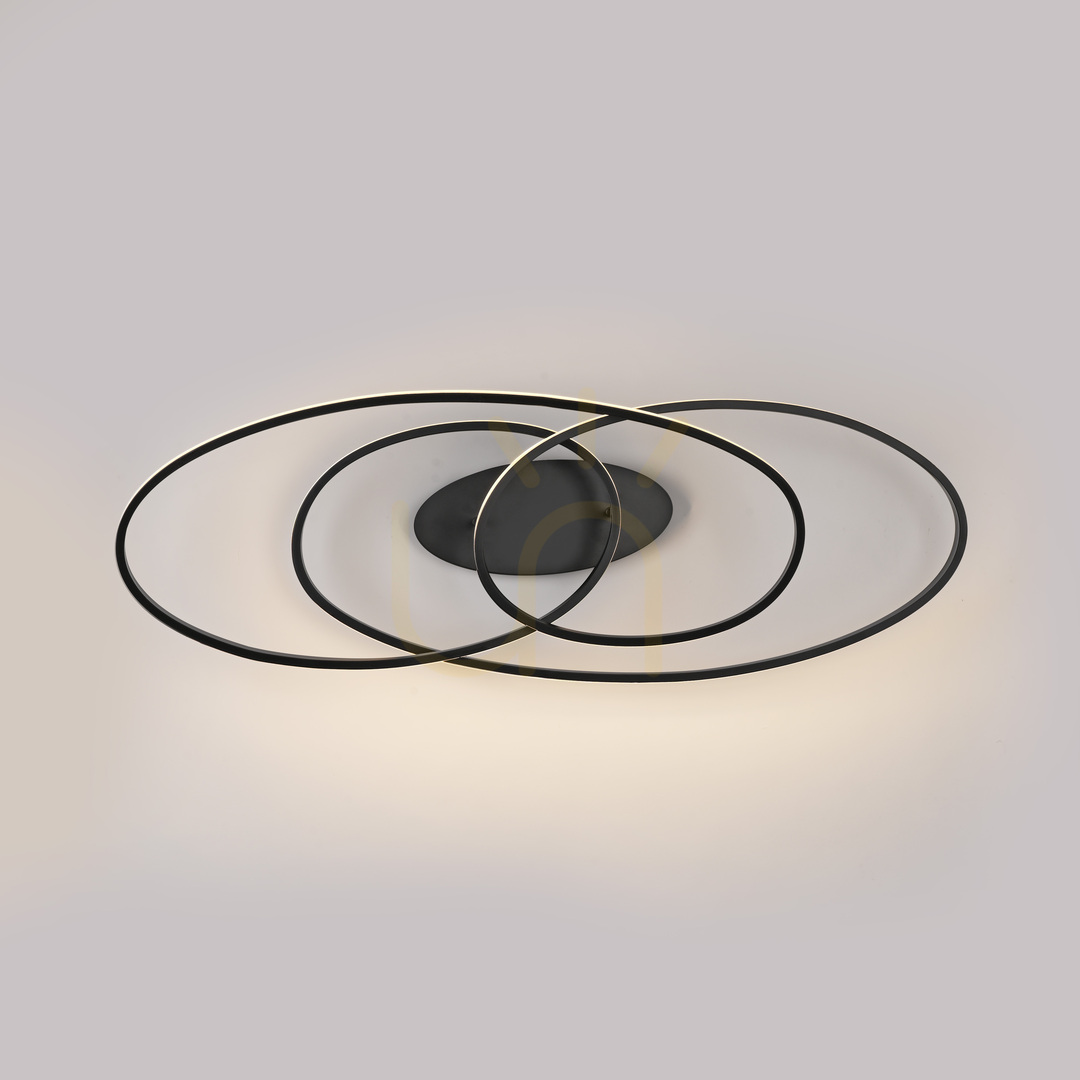 View LUMACA Plafond 15321-18 Black 1xLED LUMACA Plafond 15321-18 Black 1xLED