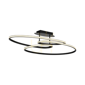 LUMACA Plafond 15321-18 Black 1xLED 7 LUMACA Plafond 15321-18 Black 1xLED small 7