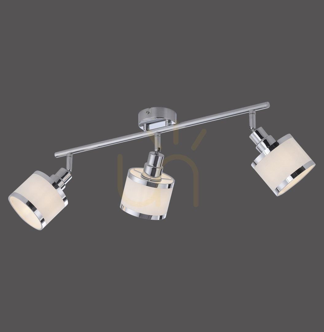 ACCOR Plafond 15373-17 Chrome 3xE14