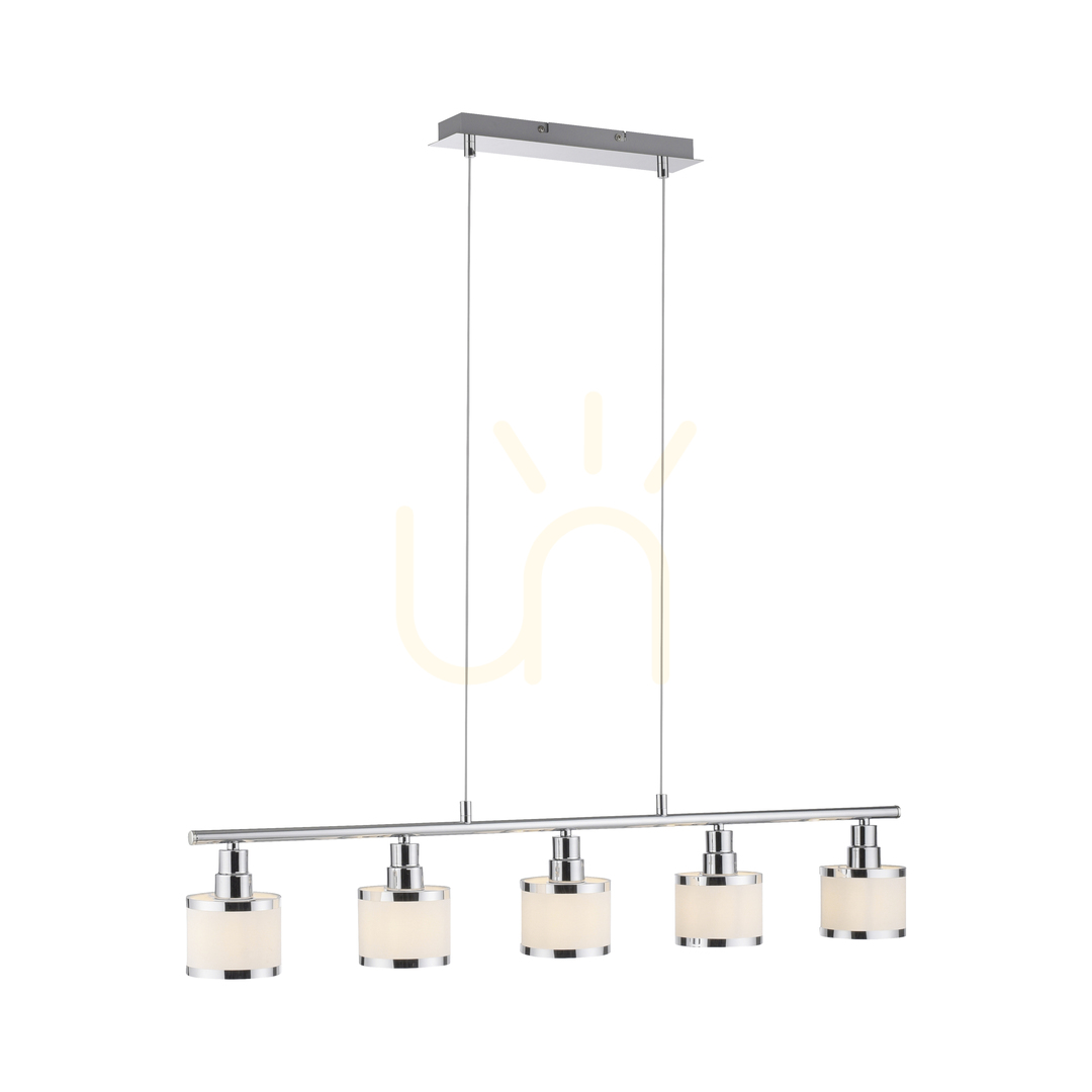Preview ACCOR Pendant Lamp 15375-17 Chrome 5xE14 ACCOR Pendant Lamp 15375-17 Chrome 5xE14