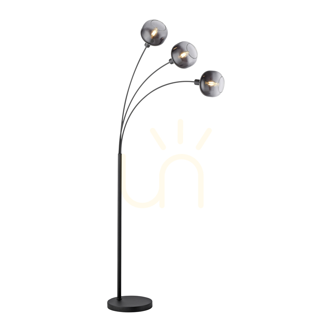 View ZEA Floor Lamp 15422-18 Black 3xE14 ZEA Floor Lamp 15422-18 Black 3xE14