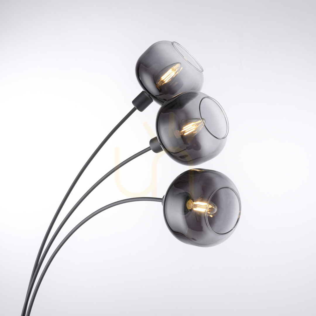 Check ZEA Floor Lamp 15422-18 Black 3xE14 ZEA Floor Lamp 15422-18 Black 3xE14