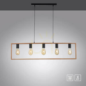 FRANKY Pendant Lamp 15653-18 Black 5xE27 12 FRANKY Pendant Lamp 15653-18 Black 5xE27 small 12