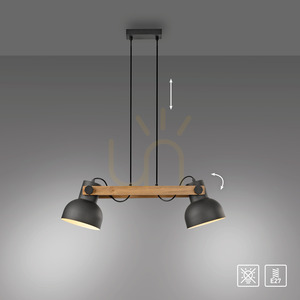 CUP 2.0 Pendant Lamp 15742-18 Black 2xE27 11 CUP 2.0 Pendant Lamp 15742-18 Black 2xE27 small 11