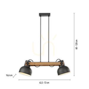 CUP 2.0 Pendant Lamp 15742-18 Black 2xE27 8 CUP 2.0 Pendant Lamp 15742-18 Black 2xE27 small 8