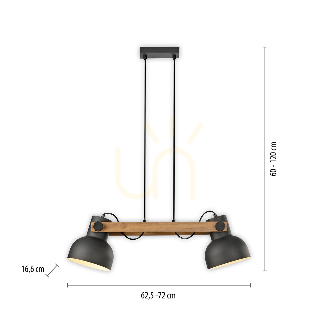 Display CUP 2.0 Pendant Lamp 15742-18 Black 2xE27 CUP 2.0 Pendant Lamp 15742-18 Black 2xE27