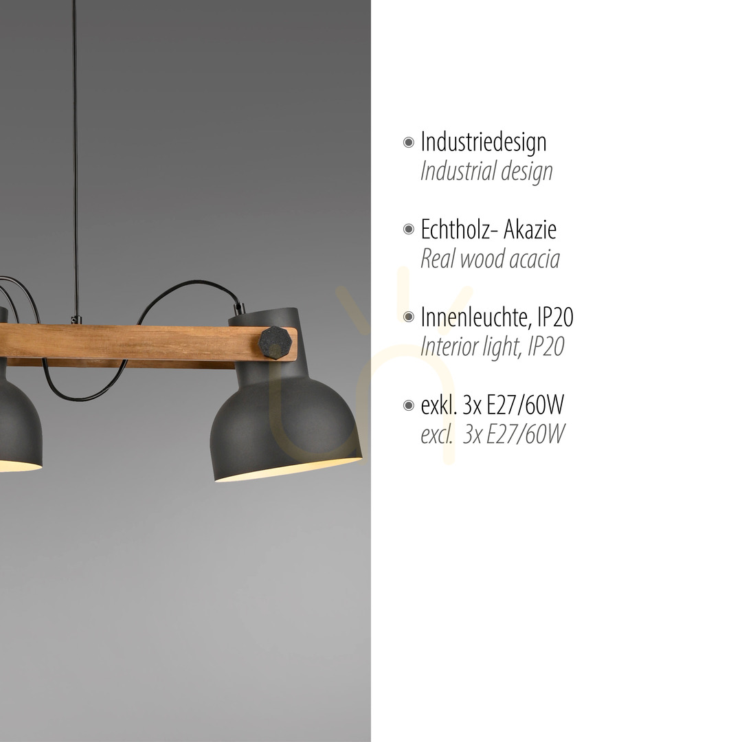 Display CUP 2.0 Pendant Lamp 15743-18 Black 3xE27 CUP 2.0 Pendant Lamp 15743-18 Black 3xE27