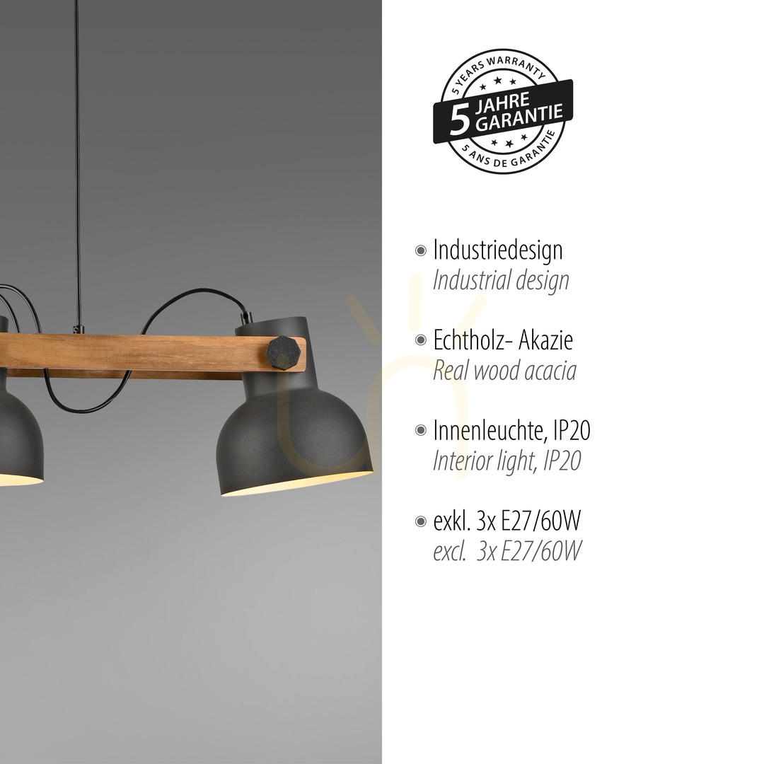 Show CUP 2.0 Pendant Lamp 15743-18 Black 3xE27 CUP 2.0 Pendant Lamp 15743-18 Black 3xE27