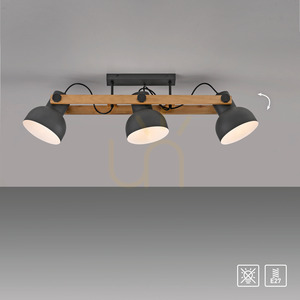 Plafond CUP 2.0 15745-18 Black 3xE27 small 13