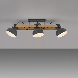 Plafond CUP 2.0 15745-18 Black 3xE27 small 5