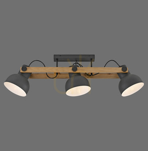 Plafond CUP 2.0 15745-18 Black 3xE27 small 0