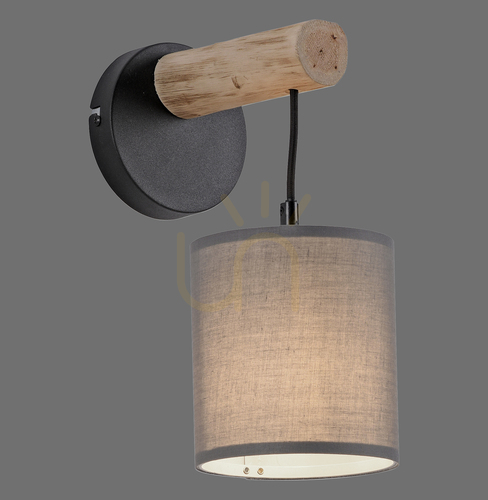 Check GREEN TRIB wall lamp 15781-29 Wood 1xE27