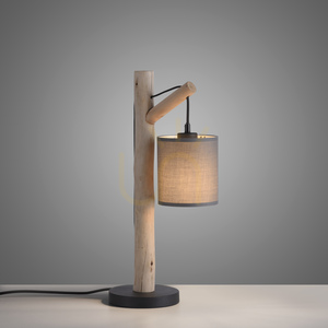 GREEN TRIB Table Lamp 15784-29 Wood 1xE27 small 4