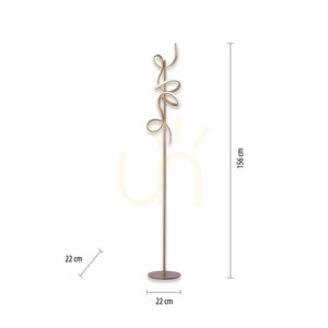 CURLS 19031-60 Brass 2xLED Floor Lamp 7 CURLS 19031-60 Brass 2xLED Floor Lamp small 7