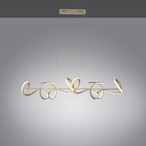 CURLS 19033-60 Brass 4xLED Pendant Lamp 4 CURLS 19033-60 Brass 4xLED Pendant Lamp small 4