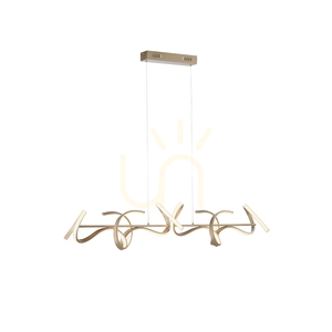 CURLS 19033-60 Brass 4xLED Pendant Lamp 6 CURLS 19033-60 Brass 4xLED Pendant Lamp small 6