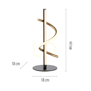 EMANDA Table Lamp 19109-68 Brass 1xLED 8 EMANDA Table Lamp 19109-68 Brass 1xLED small 8