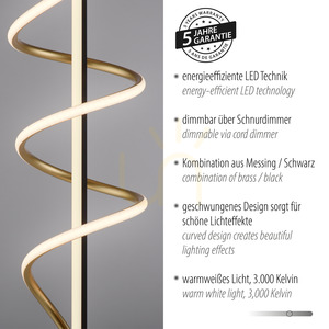 EMANDA 19110-68 Brass 1xLED Floor Lamp 4 EMANDA 19110-68 Brass 1xLED Floor Lamp small 4