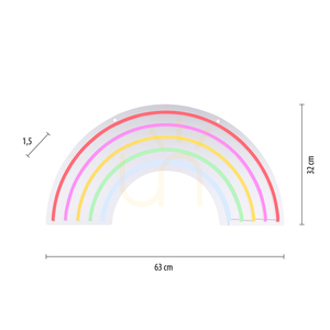 NEON-RAINBOW wall lamp 85024-70 Multicolor 1xLED 6 NEON-RAINBOW wall lamp 85024-70 Multicolor 1xLED small 6
