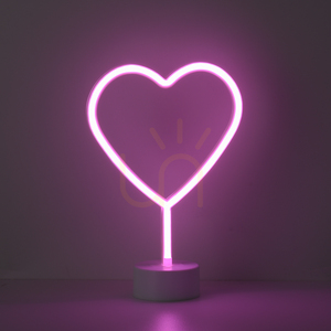 NEON-HERZ wall lamp 85028-87 Pink 1xLED small 8