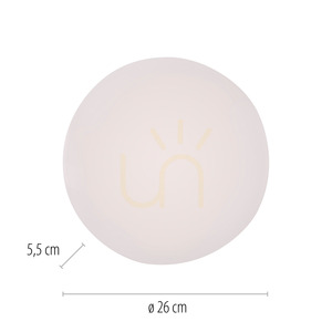 Plafond URANUS 14265-16VE White 1xLED 8 Plafond URANUS 14265-16VE White 1xLED small 8