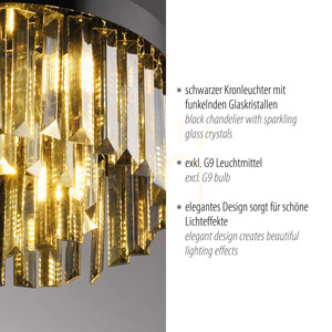 Plafond KULUNKA 15048-18 Black 4xG9 small 3