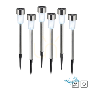 ZUZI-SOL Garden Lamp 19103-55-6 Silver 1xLED 1 ZUZI-SOL Garden Lamp 19103-55-6 Silver 1xLED small 1