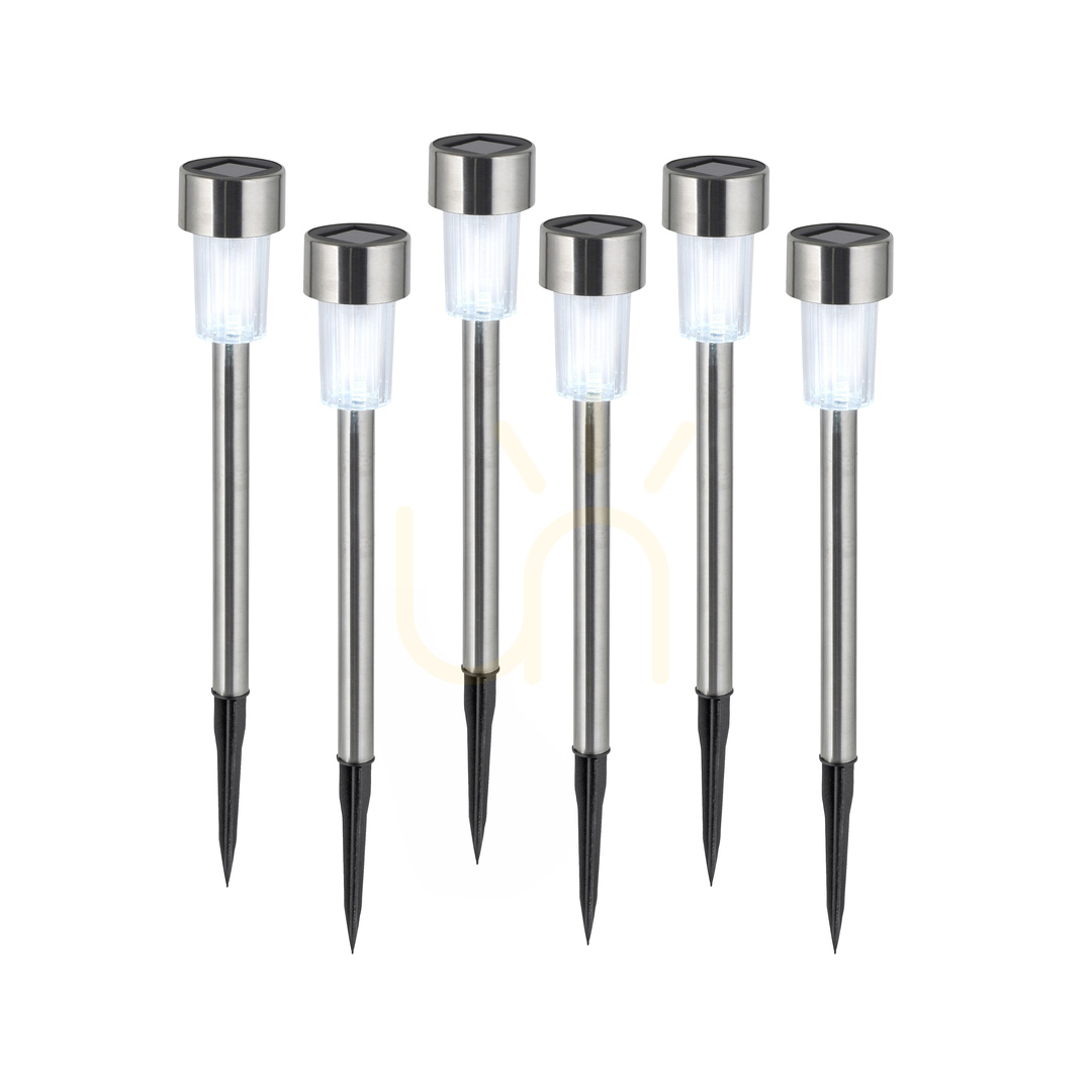 Preview ZUZI-SOL Garden Lamp 19103-55-6 Silver 1xLED ZUZI-SOL Garden Lamp 19103-55-6 Silver 1xLED