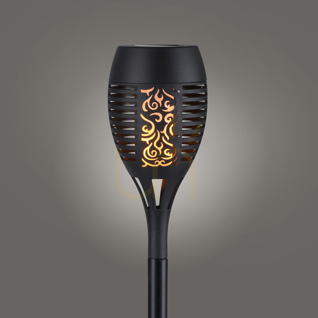 Show FACKEL-SOL Garden Lamp 19106-18-3 Black 1xLED. FACKEL-SOL Garden Lamp 19106-18-3 Black 1xLED.