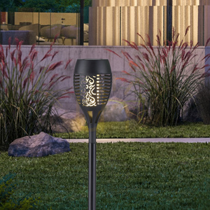 Zuma Line FACKEL-SOL 19107-18 black solar garden spike LED small 2