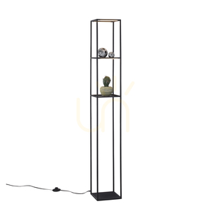 Paul Neuhaus CONNI 401-18 floor lamp with shelves, black, 140 cm, 3000 K small 10
