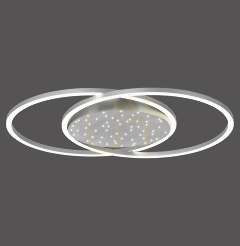 Check Plafond YUKI 6025-55 Silver 3xLED