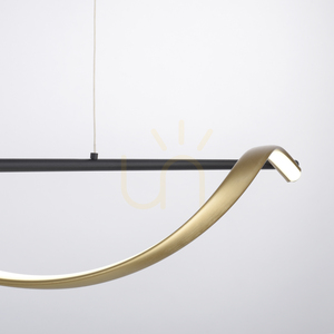 Q-SWING Pendant Lamp 2385-13 Brass 1xLED small 10