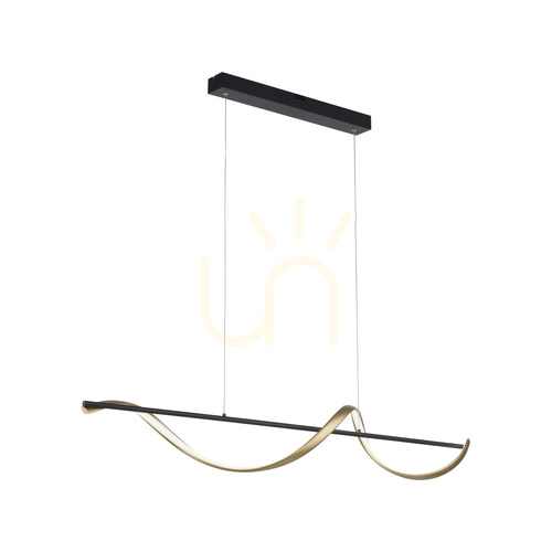 Check Q-SWING Pendant Lamp 2385-13 Brass 1xLED